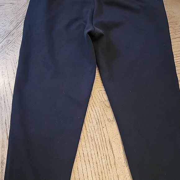 Mens Black jogger pants size M side zip pockets - Picture 9 of 11